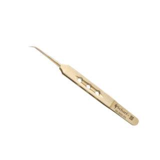 Implant Forceps Gold with Holes 4mm Tip NEW