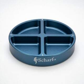 Scharf metal Graft Petri 4-Compartment — SKU 29-200-10
