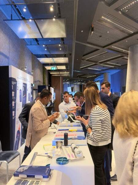 Scharf FUE Instruments booth at FUE Europe 2026, Warsaw – photo 2