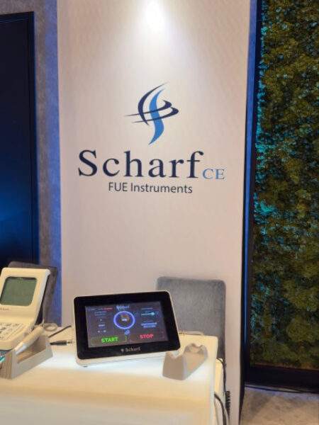 Scharf FUE Instruments booth at FUE Europe 2026, Warsaw – photo 6