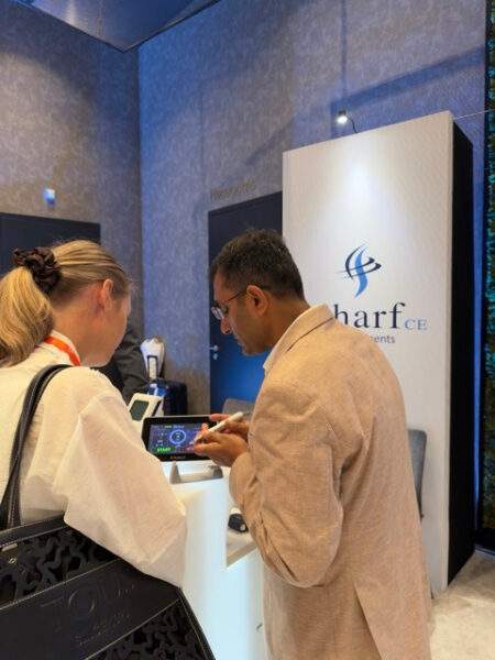 Scharf FUE Instruments booth at FUE Europe 2026, Warsaw – photo 8