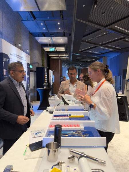Scharf FUE Instruments booth at FUE Europe 2026, Warsaw – photo 9