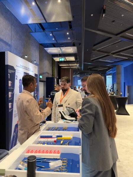 Scharf FUE Instruments booth at FUE Europe 2026, Warsaw – photo 22